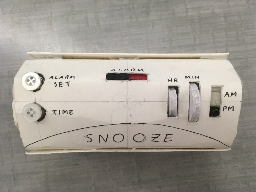 Ergonomic Alarm Clock Bobbie Soques